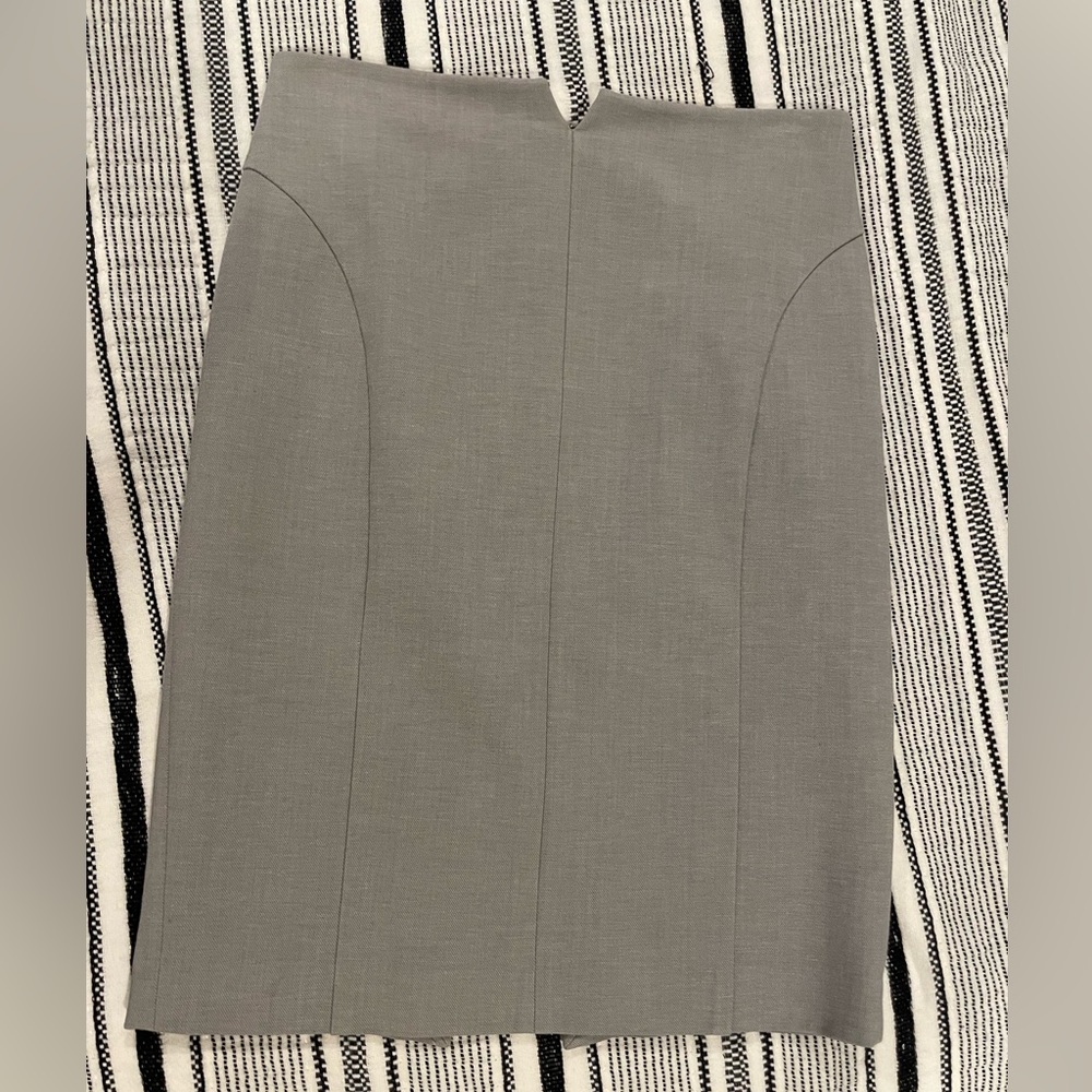 Express Gray work skirt, Size 2